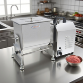 Hakka Electric 30lbs 15L Capacity Tilt Tank Meat Mixer Manual Countertop Machine