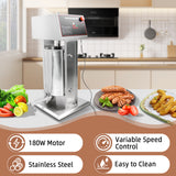 Hakka 25L/55lb Electric Sausage Stuffer Machine, Stainless Steel Vertical Sausage Maker with 4 Stuffing Tubes