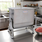 Hakka 22.5L/45lb Capacity Tilt Tank Manual Meat Mixers ,Sausage Mixer Machine