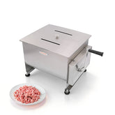 Hakka 30 Liter / 60 lb Capacity Double Axis Stainless Steel Manual Meat Mixers ,Sausage Mixer Machine