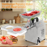 Hakka Hamburger Patty Maker Auto Universal Attachment Fit with Meat Grinder and Sausage Stuffer