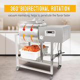 EasyRose 45L/90lb Commercial Vacuum Meat Tumbler Marinator, 240W Stainless Steel Meat Marinating Machine