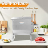 Hakka 45L/90lb Manual Meat Mixer Stainless Steel Hopper Food Mixer Machine