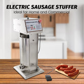 (Official refurbishment)Hakka Commercial 30LB Stainless Steel Electric Sausage Stuffer and Vertical Sausage Maker
