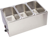 EasyRose Bothers 商用台面食物保温器 - 120V,1200W