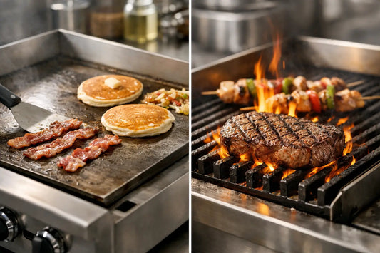 Gas Griddle vs Charbroiler: Which Fits?