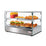 Hakka 50L Commercial Countertop Bakery Display Case with Warmer System