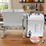 Hakka Electric Tilt Tank Meat Mixer Manual 60lbs 30L Capacity Countertop Machine