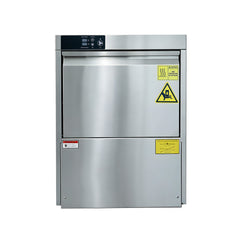 Hakka Bros Commercial Undercounter Dishwasher - High Temp Sanitizing, ETL & NSF Certified, 30 Racks/Hr, Stainless Steel Dishwashing Machine with Rinse Pump 