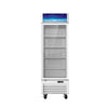 Hakka Brothers 23 CuFt. 1 Glass Door Refrigerator (Swing), White, Energy Star Rated