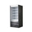 Hakka Brothers 36" W x 32-1/2" D, Vertical Open Display Case, Solid Side Panel