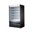 Hakka Brothers 72" W x 32-1/2" D,  Vertical Open Display Case, Solid Side Panel