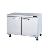 Hakka Brothers 2 Doors All Stainless Undercounter Freezer - 48" wide, 13 cu/ft., R-290 Refrigerant