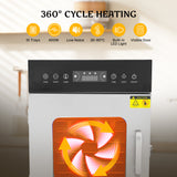 Hakka Food Dehydrator 10 Tray Stainless Steel Meat Fruit Jerky Dryer Blower