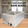 EasyRose 20" x 12" Full Size Electric Countertop Food Warmer - 120V, 1200W(Official Refurbishment)