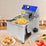 EasyRose 11.8L Commercial Deep Fryer with Basket 1800W Electric Frying Machine,ETL