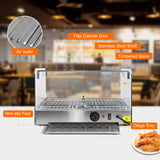 Hakka 35L Commercial Countertop Bakery Display Case with Warmer System