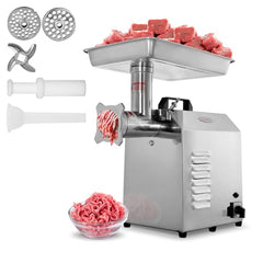 Hakka Electric Meat Grinder, 900W, 560 lbs/h Stainless Steel Food Mincer 