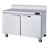 Hakka Brothers 2 Doors All Stainless Work Top Refrigerator - 48" wide, 13 cu/ft., R-290 Refrigerant