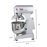 Hakka 30Qt Dough Stand Mixer 3 Speed, ETL certified