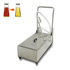 Hakka 油炸机过滤机，餐厅用商用移动油过滤系统，48L，1/2 Hp 