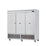 Hakka Brothers 3 Solid Doors 72 cu. ft. Stainless Refrigerator,Bottom-Mount Compressor