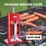 Hakka Sausage Stuffer 7 Lb/3 L Two Fill Rate Spray-painted Steel Vertical 7 Lb Sausage Maker(cv-3)(Official Refurbishment)
