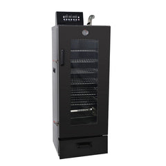 Hakka 8 Racks Commercial Electric Smoker with Visible Door,  Vertical Black Smoke Oven for Sausage, Jerky & BBQ 