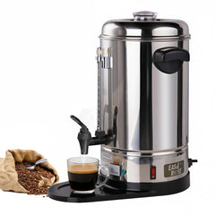 EasyRose 40 Cup Commercial Coffee Urn, Stainless Steel Coffee Percolator with Keep Warm