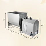 Hakka Electric Tilt Tank Meat Mixer Manual 37.5L/85lb Capacity Countertop Machine