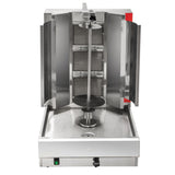 Hakka 21"H Gas Kebab Doner Machine Vertical Broiler with 3 Burners