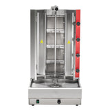Hakka 28"H Gas Kebab Doner Machine Vertical Broiler with 4 Burners