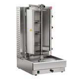 Hakka 28"H Gas Kebab Doner Machine Vertical Broiler with 4 Burners