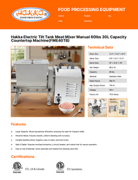 Spec Sheet