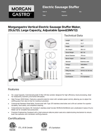 Spec Sheet