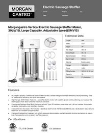 Spec Sheet