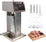 Hakka 20L/44lb Electric Sausage Stuffer 2 Speed  Meat Maker Filler