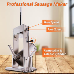 Tiltable Sausage Stuffer Bucket