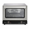 EasyRose 24QT 21L commercial convection oven with stainless steel body and dual knob controls