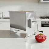 Hakka 37.5L/85lb Manual Meat Mixer Stainless Steel Hopper Food Mixer Machine