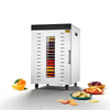 Hakka 16 Layers Commercial Food Dehydrator Stainless Steel Digital Fruit Dryer,1500W