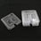 Jiwins Hakka 6 Pack 1/6 Size Polycarbonate Food Storage Pan Notched Lid Container Cover