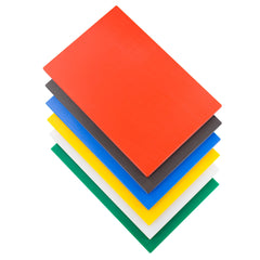 君子兰 18" x 12" x 1" 6 板颜色编码切菜板系统
