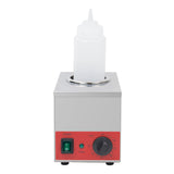 EasyRose 220W Topping Bottle Warmer,Single Sauce Bottle Warmer Electric Cheese Bottle Warmers(Bottle Not Include）