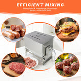 Hakka 37.5L/85lb Capacity Tilt Tank Manual Meat Mixers