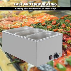 EasyRose Bothers 商用台面食物保温器 - 120V，1200W
