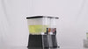 Hakka Brothers 3 Gallon Beverage Dispenser Iced Tea Punch Juicer Plastic Drink Dispenser