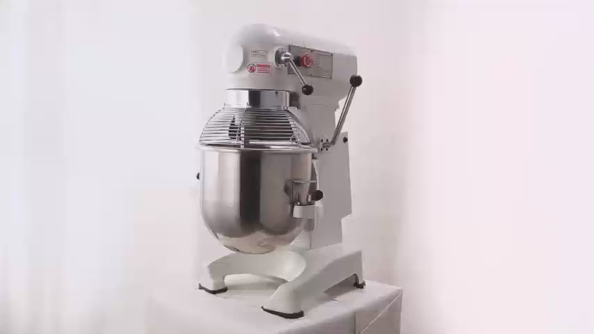 Hakka 20Qt Commercial Planetary Stand Mixer with Attachment Hub, 1100W 3-Speed Food Mixer, Includes Dough Hook, Flat Beater & Whisk, ETL Certified