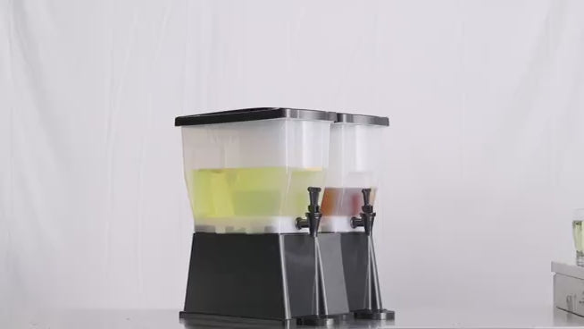 Hakka Brothers 5 Gallon Cold Beverage Drink Dispenser Tea Punch Bar Juice Water Dispenser