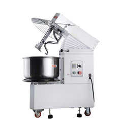 Hakka 商用面团搅拌机 40 夸脱不锈钢 2 速上升螺旋搅拌机-HTD40B（220V/60Hz，三相）